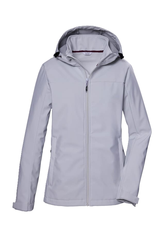 

Куртка Softshell с воротником-стойкой и капюшоном Killtec, цвет 00101 gebrochenes