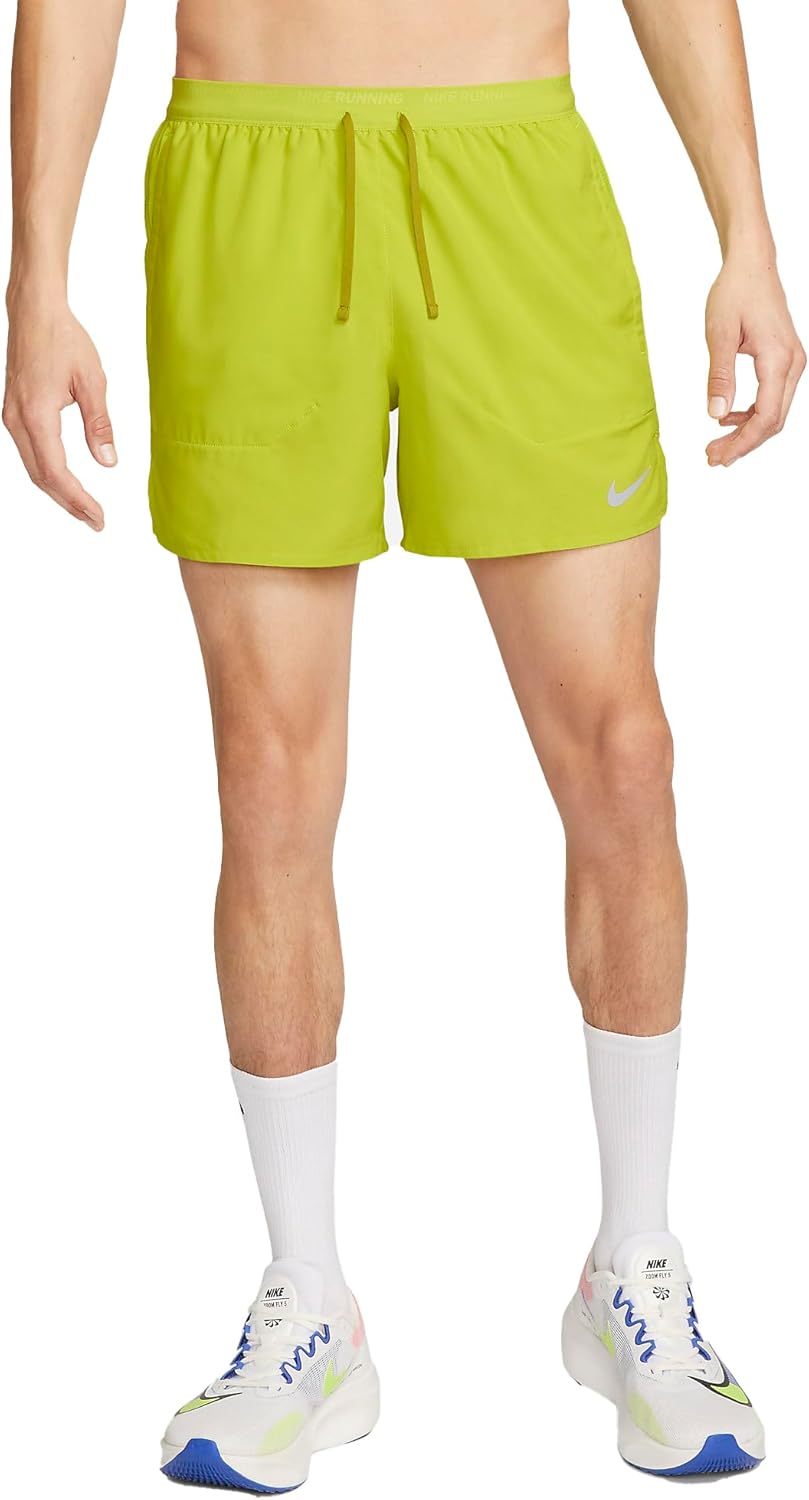 

Мужские шорты Nike Dri-fit Stride 5 дюймов с подкладкой, Bright Cactus/Moss