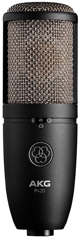 

Конденсаторный микрофон AKG P420 Perception 420 Multi-Pattern Large-Diapraghm Condenser Microphone