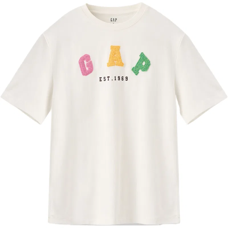 Футболка женская с круглым вырезом GAP, White