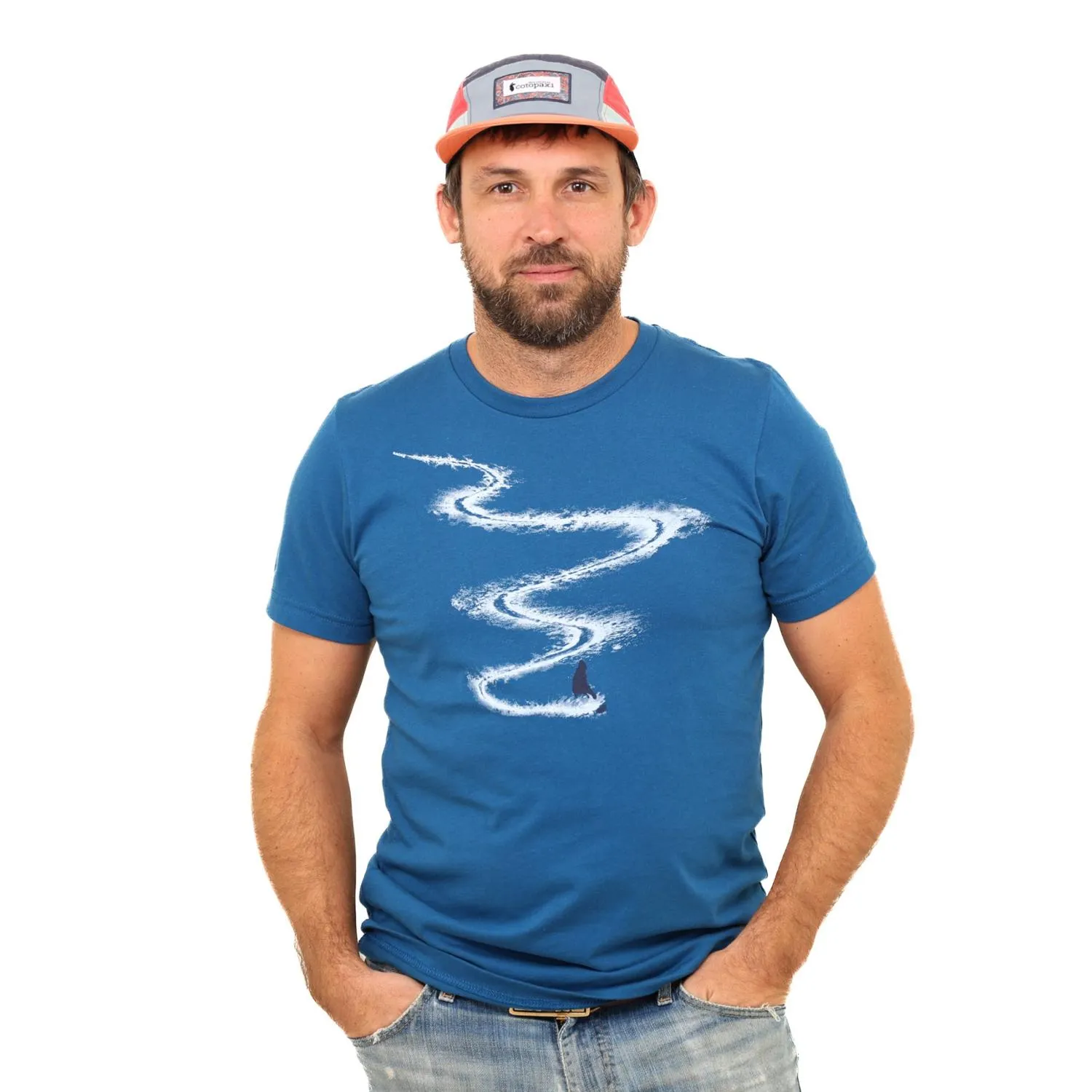 

Футболка для первой пробежки Slow Loris, Cool Blue