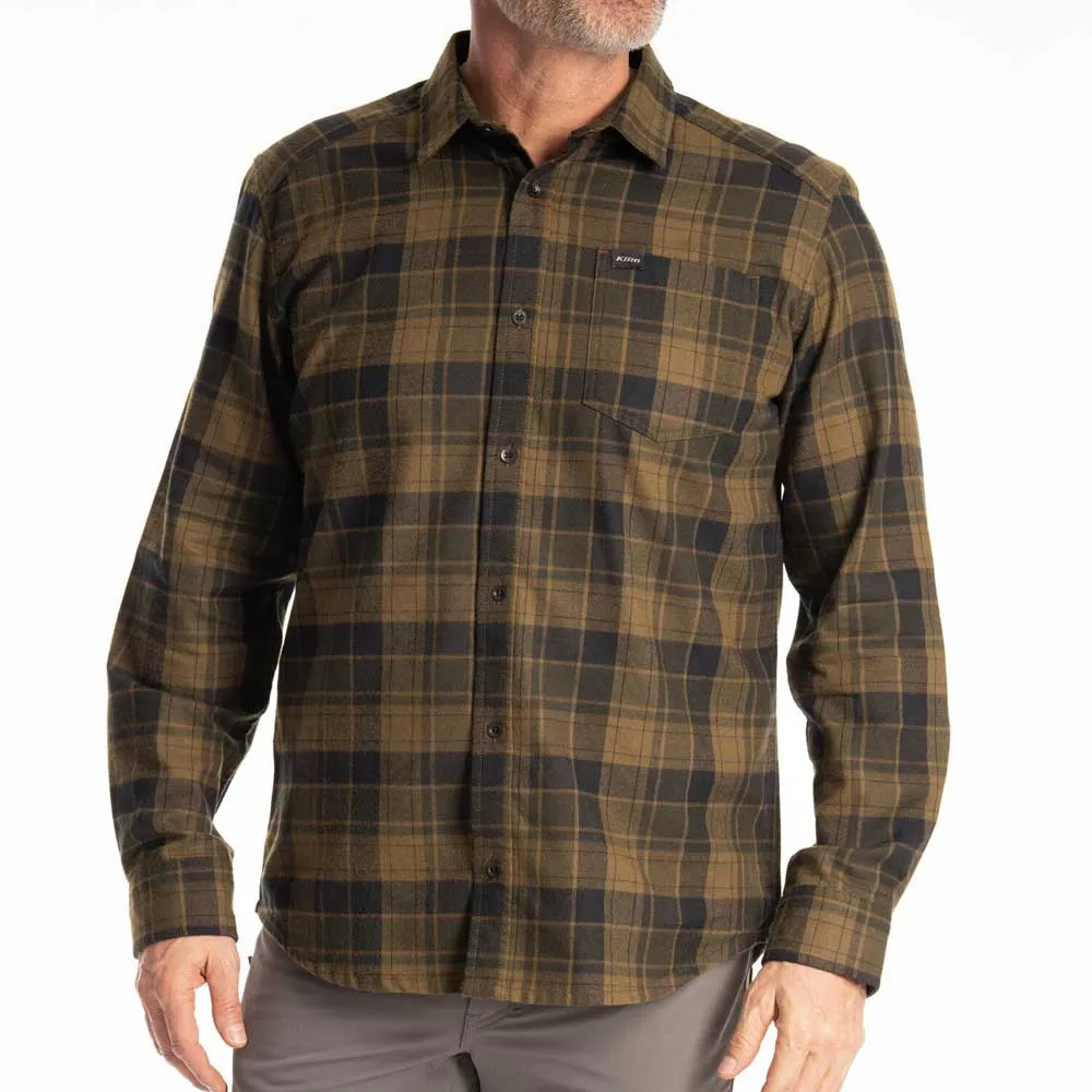 

Рубашка Klim Cottonwood Midweight, зеленый