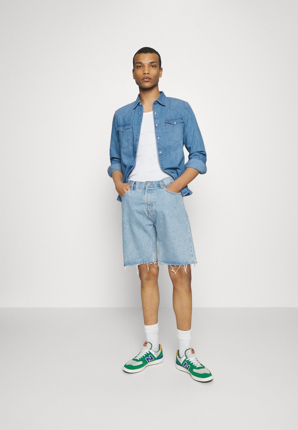 Рубашка Barstow Western Standard Levi's, цвет esta noche — фото 2