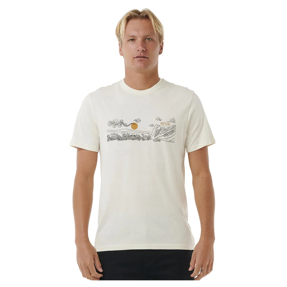 

Футболка с коротким рукавом Rip Curl Up The Line, белый