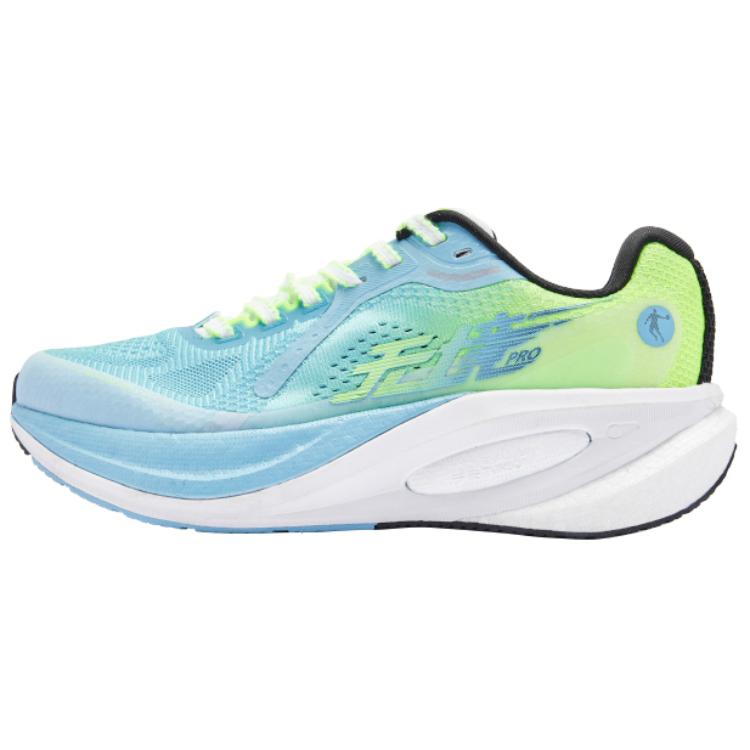 

QIAODAN Беспредельные PRO Беговые Кроссовки Мужские Низкие Синий Дождевая Волна/Зелёный Летящая Тень, цвет Rain Wave Blue/Flying Shadow Green