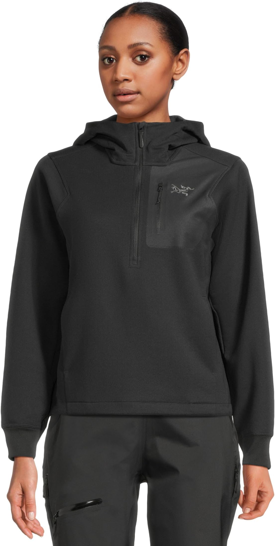 

Женский пуловер с капюшоном Aestas Arc'teryx, Black