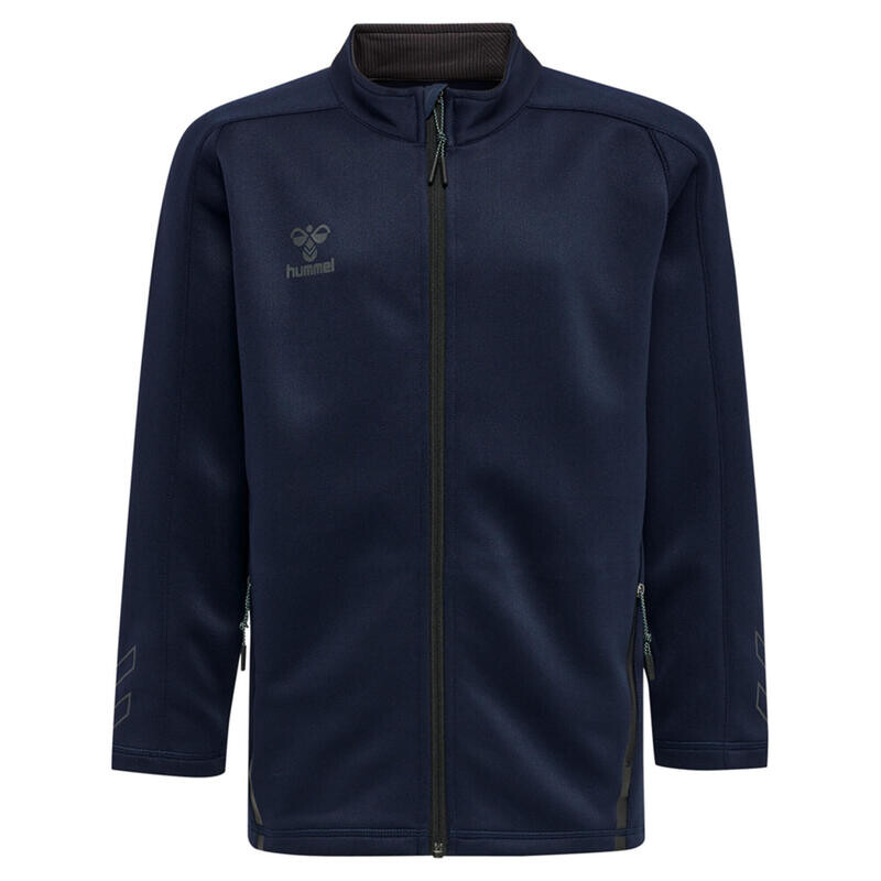 

Hmlcima Xk Zip Jacket Унисекс Детская мультиспортивная куртка на молнии HUMMEL, цвет blau