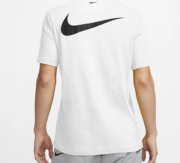 Футболка sportswear swoosh sports short sleeve white Nike, белый — фото 4