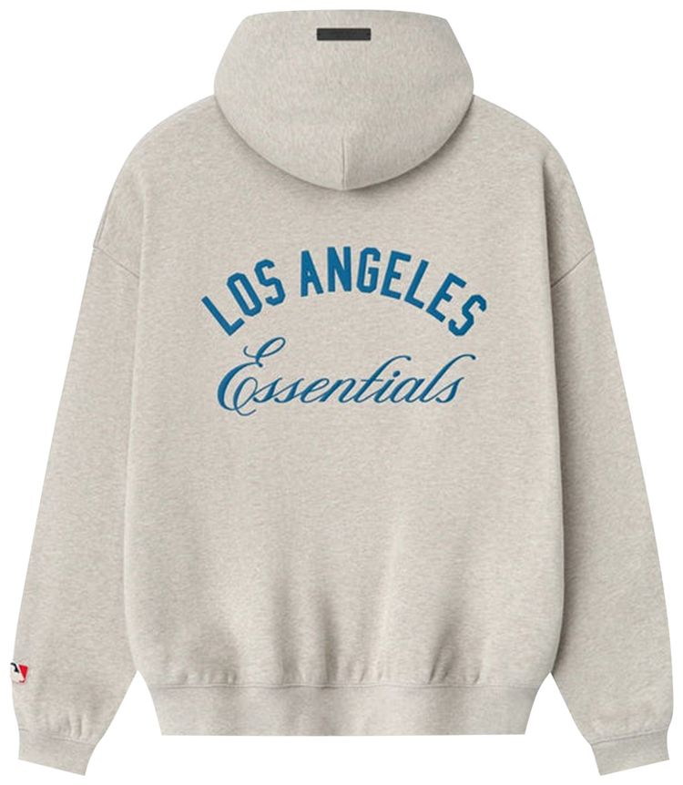 Толстовка Fear of God Essentials Dodgers Sport Hoodie, серый — фото 2
