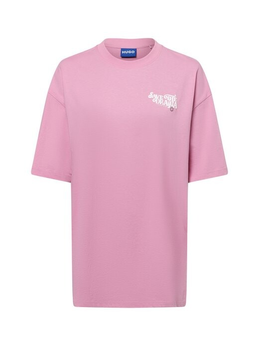 

Футболка оверсайз tee_b_1 Hugo Blue, розовый
