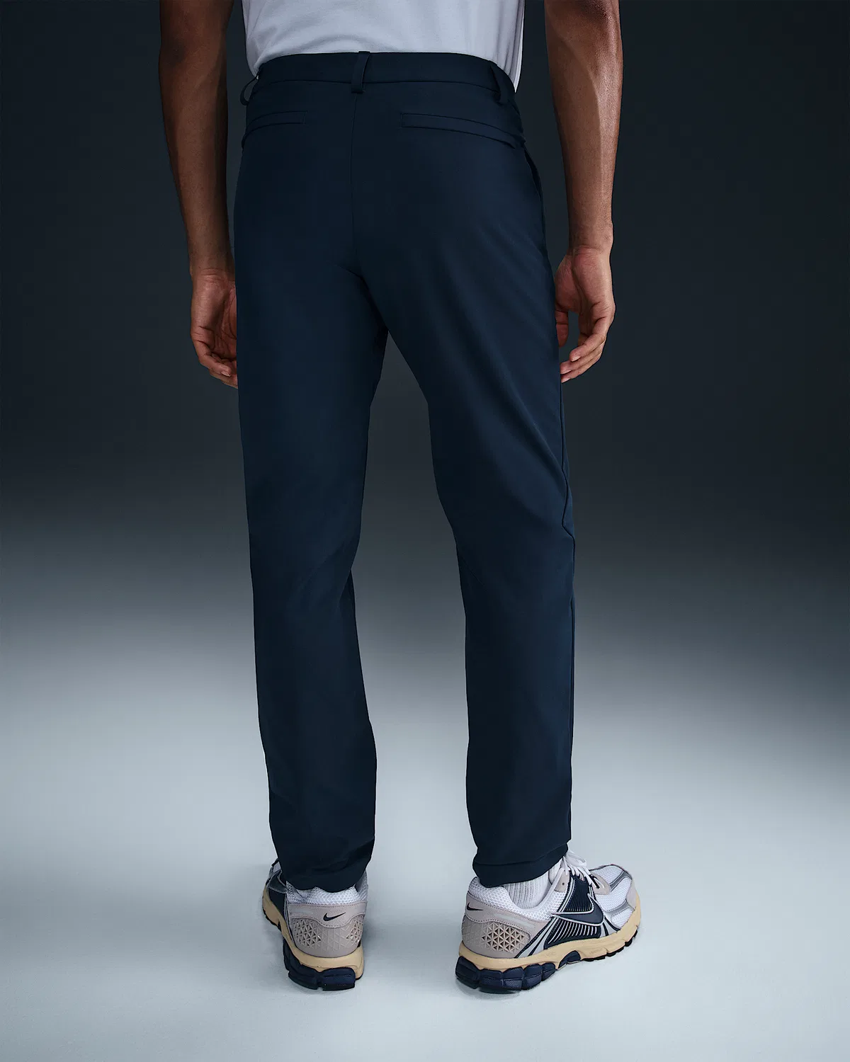 Мужские брюки-чинос Dri-FIT Slim Nike 24.7 PerfectStretch, Obsidian/Black/Dark Obsidian — фото 3