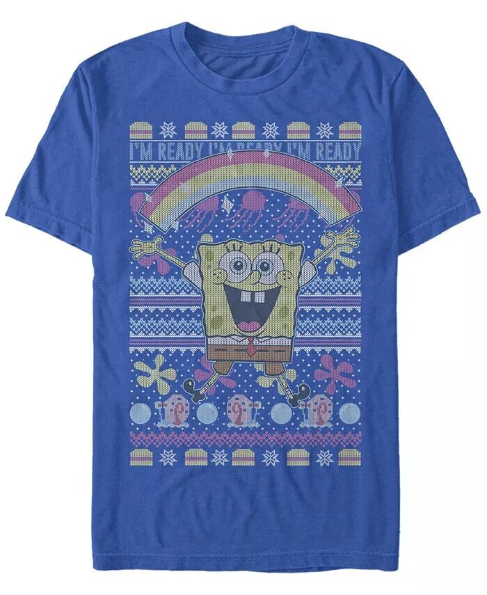 

Мужская футболка с коротким рукавом SquarePants Sweater Crew Fifth Sun, синий