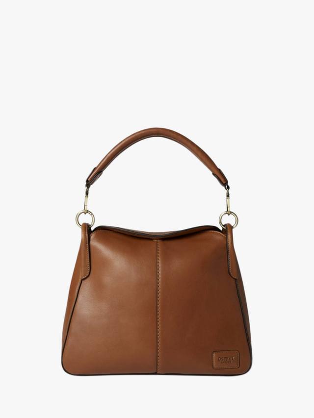 

Оксфордская кожаная сумка через плечо Medium OSPREY LONDON, Tan