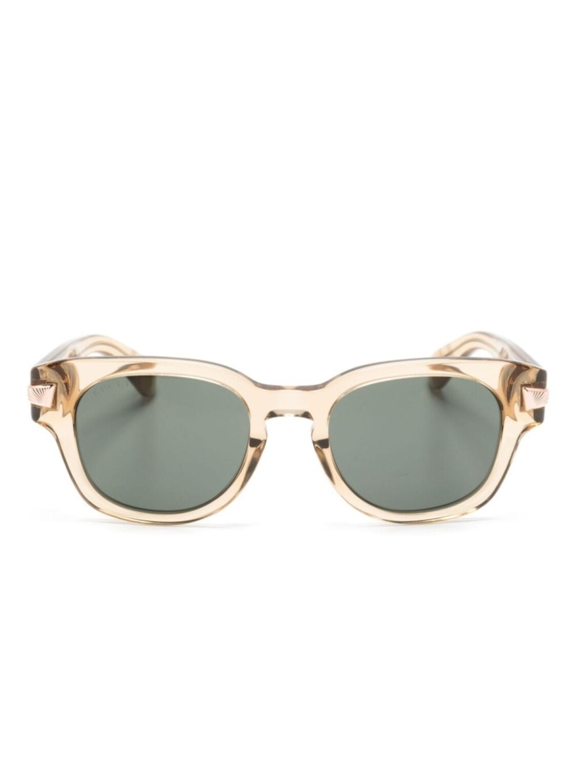 

Gucci Eyewear солнцезащитные очки в квадратной оправе, коричневый