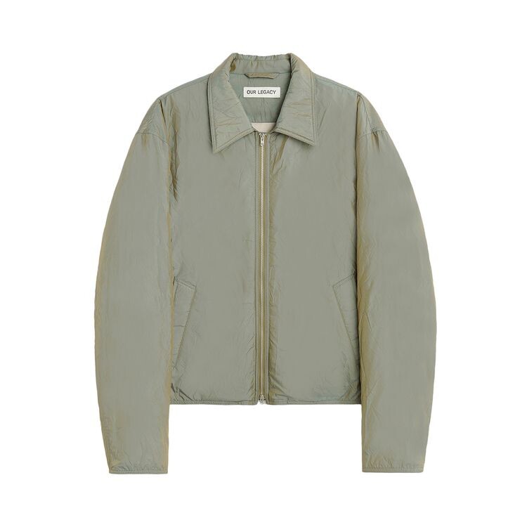 

Куртка Our Legacy Crinkled Slight Jacket Olive, зеленый