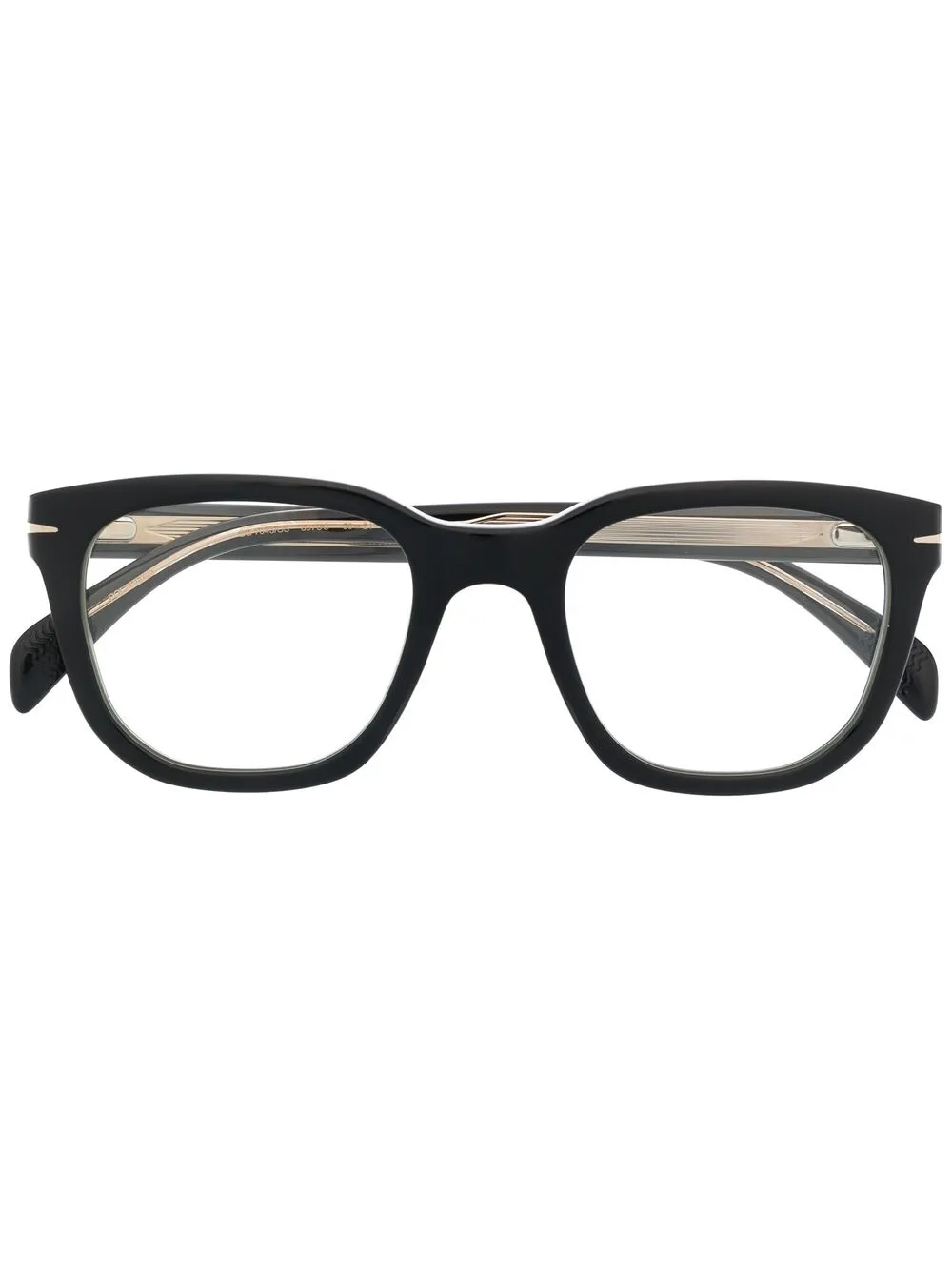 

Очки с накладными линзами Eyewear by David Beckham, черный