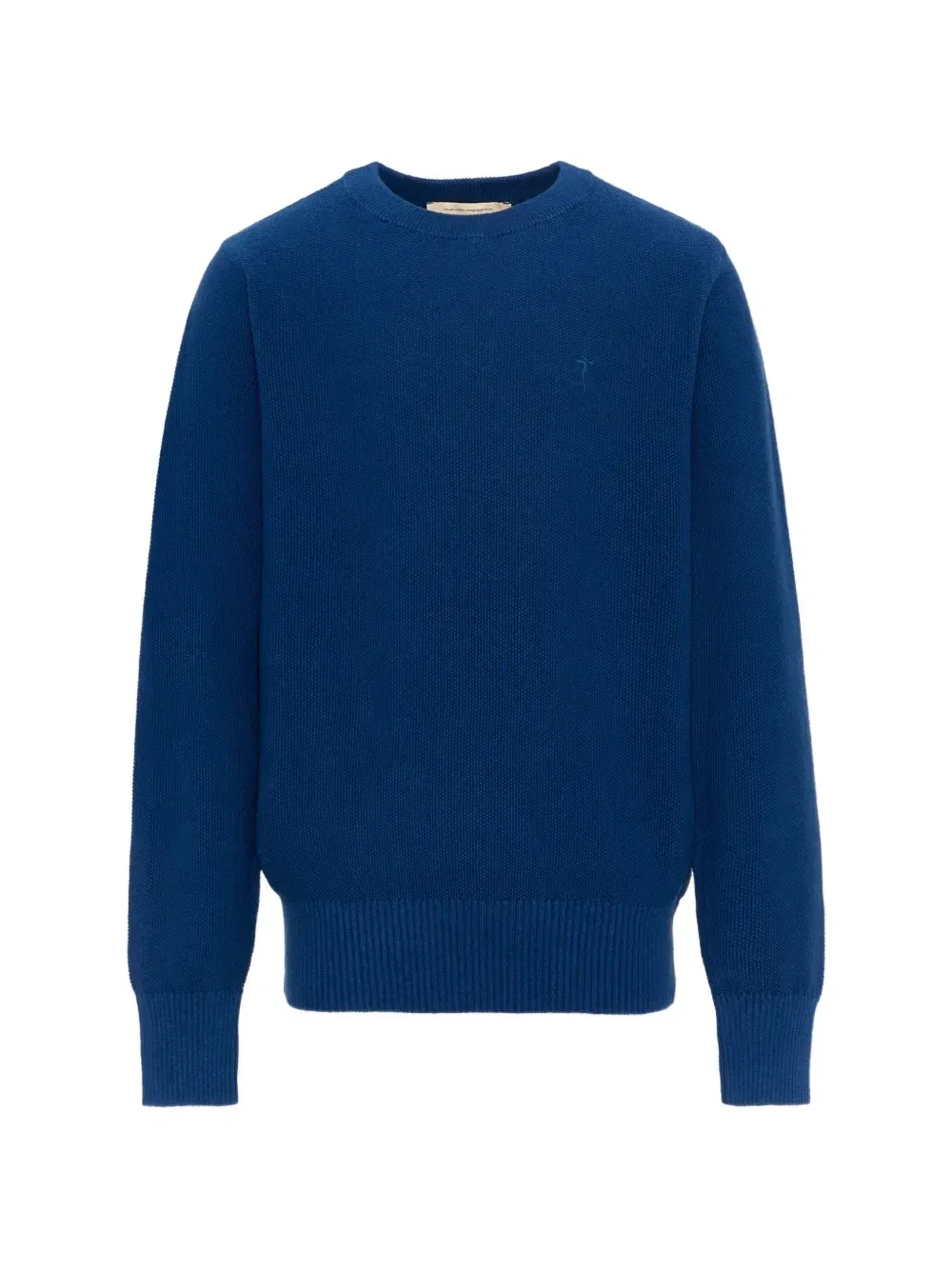 Хлопковый свитшот Trussardi Junior, синий