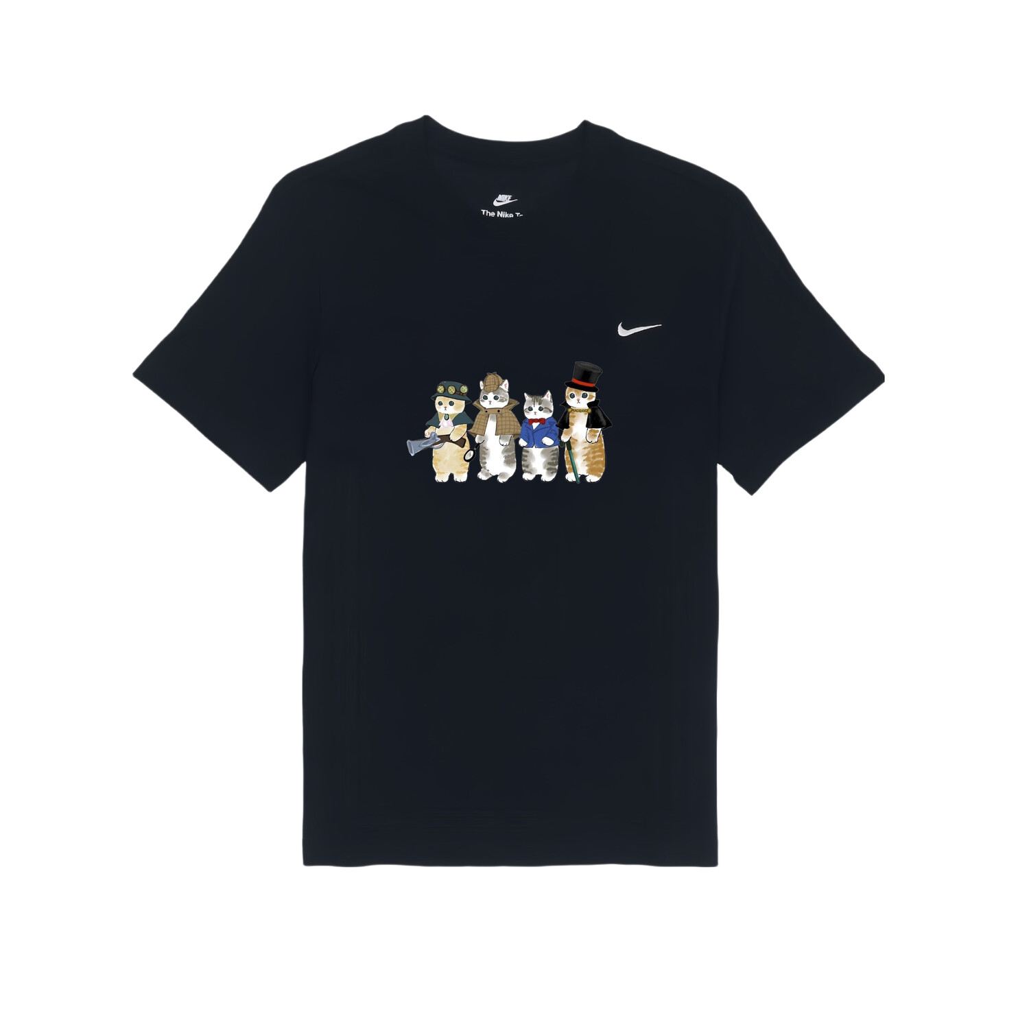 

Футболка унисекс черная Nike, черный