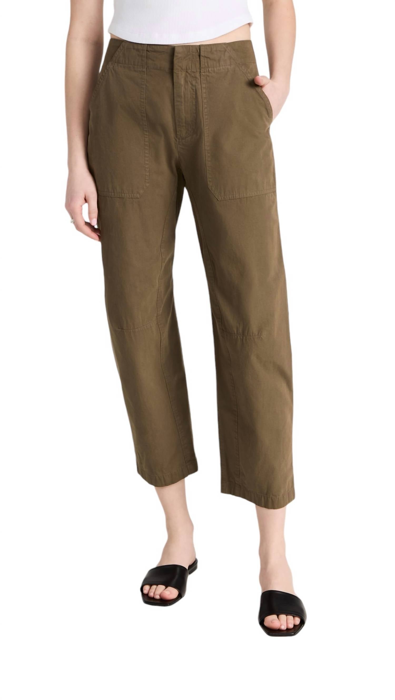 

Брюки Leyton Workerwear оливково-зеленого цвета rag & bone