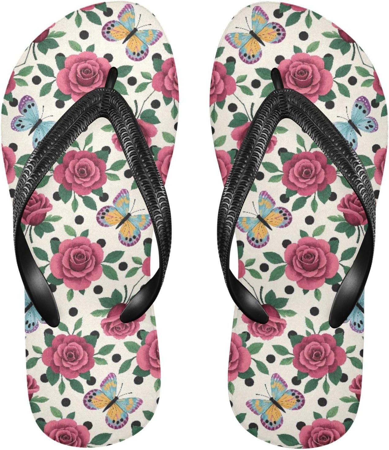 

Женские и мужские шлепанцы с орхидеями, женские слайды, мужские сандалии, шлепанцы для душа, летние нескользящие шлепанцы для бассейна, пляжа и ванной Mnsruu, Rose A17574