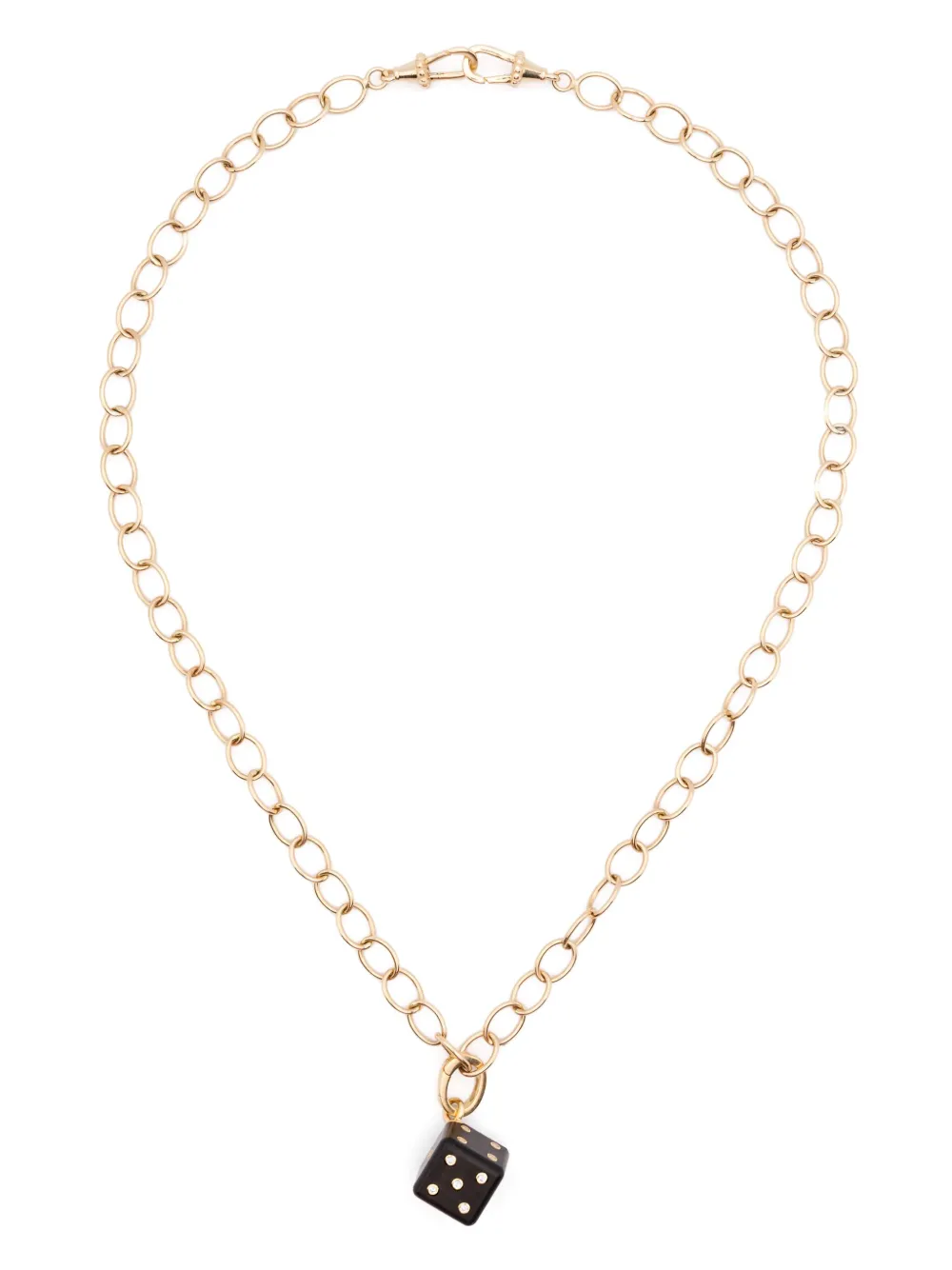 

Колье Dado из желтого золота с бриллиантами Marie Lichtenberg, золотой