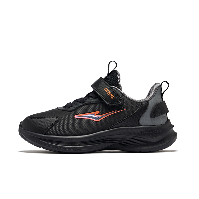 

ERKE KIDS Износостойкие низкие детские кроссовки Black Gray Kids'