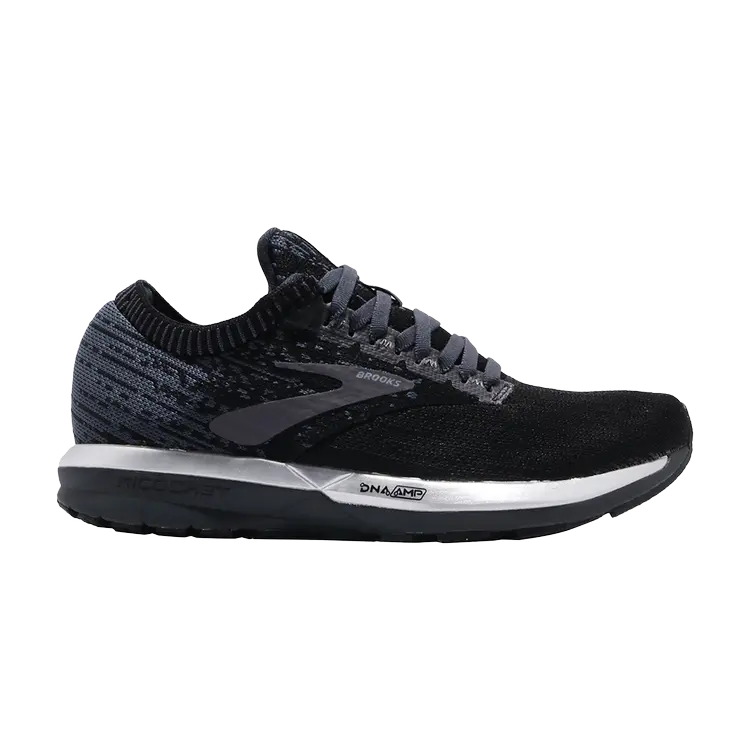 

Кроссовки Brooks Wmns Ricochet 'Black Grey', черный