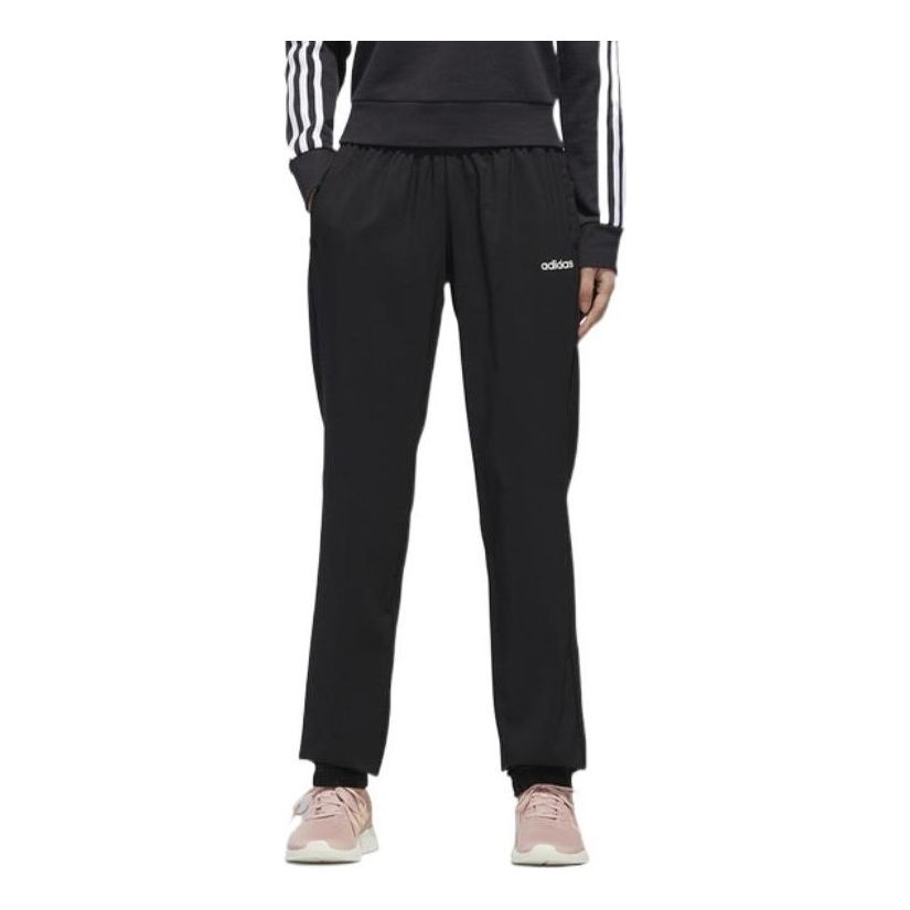 Спортивные брюки (WMNS) adidas Essentials Plain Pants 'Black', черный — фото 3