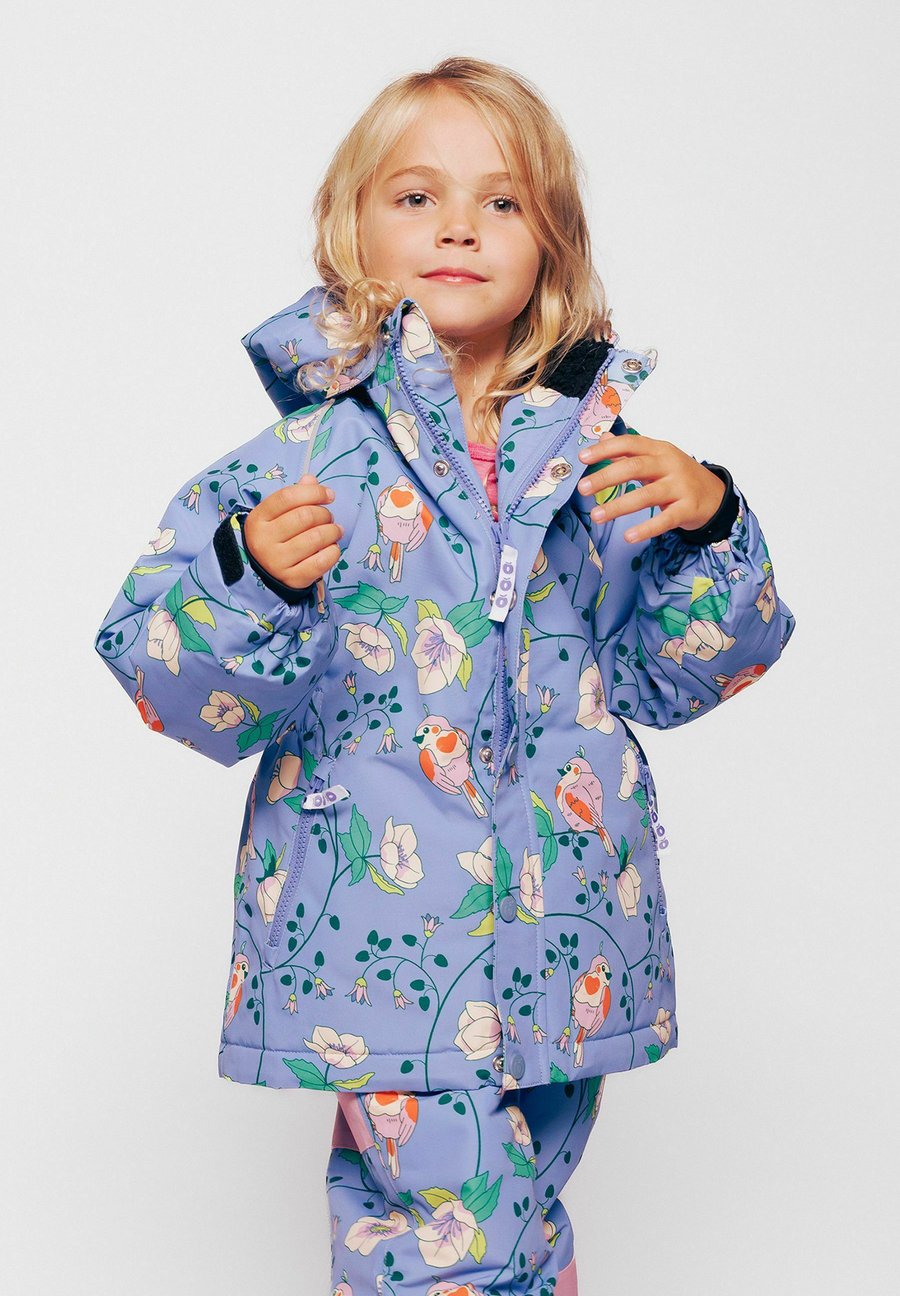 

Зимнее пальто Småfolk WITH BIRDS AND FLOWERS, Purple Delight/Purple