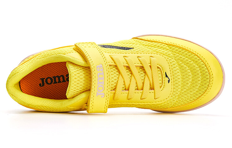 Детские футбольные бутсы Kids Low-top Lemon Joma, цвет Lemon — фото 4