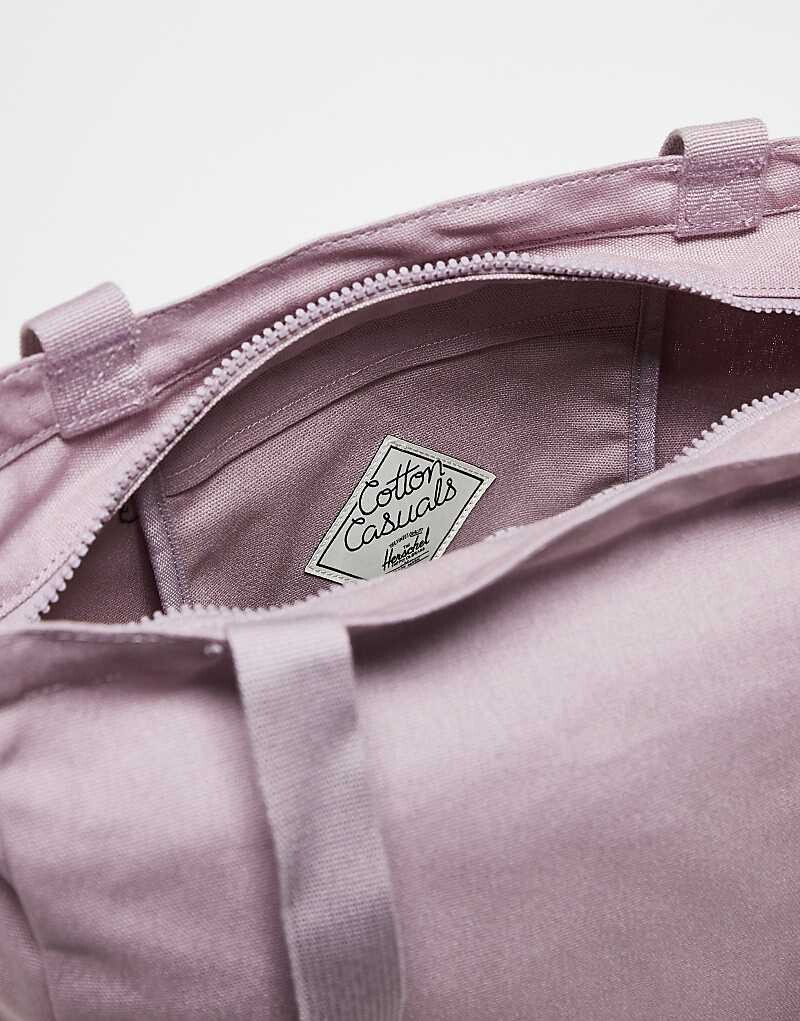 

Herschel Supply Co – Inga – Сумка-тоут из хлопка сиреневого цвета