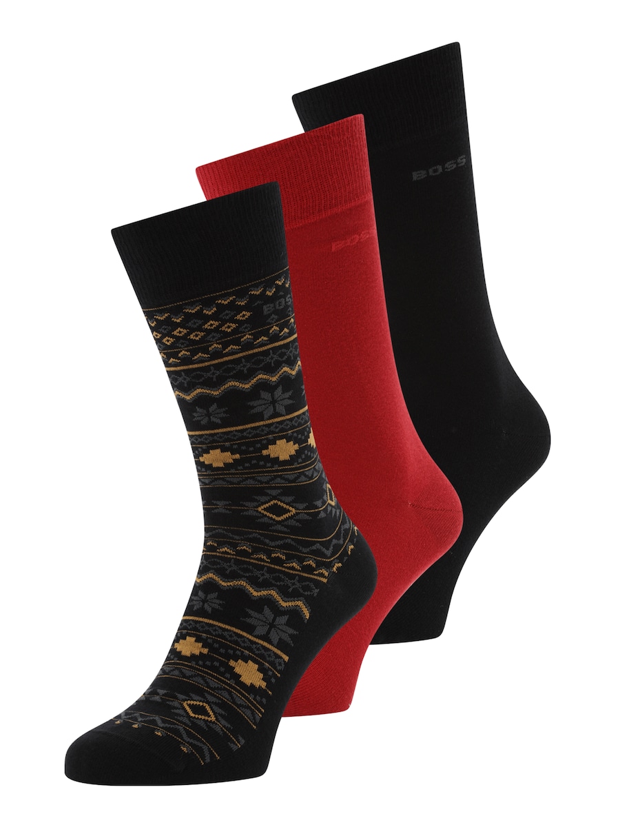 

Носки BOSS, Marine Blue/Bright Red/Black