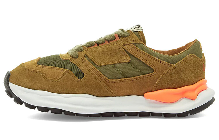 

Обувь для образа жизни Мужская низкая Хаки Mihara Yasuhiro