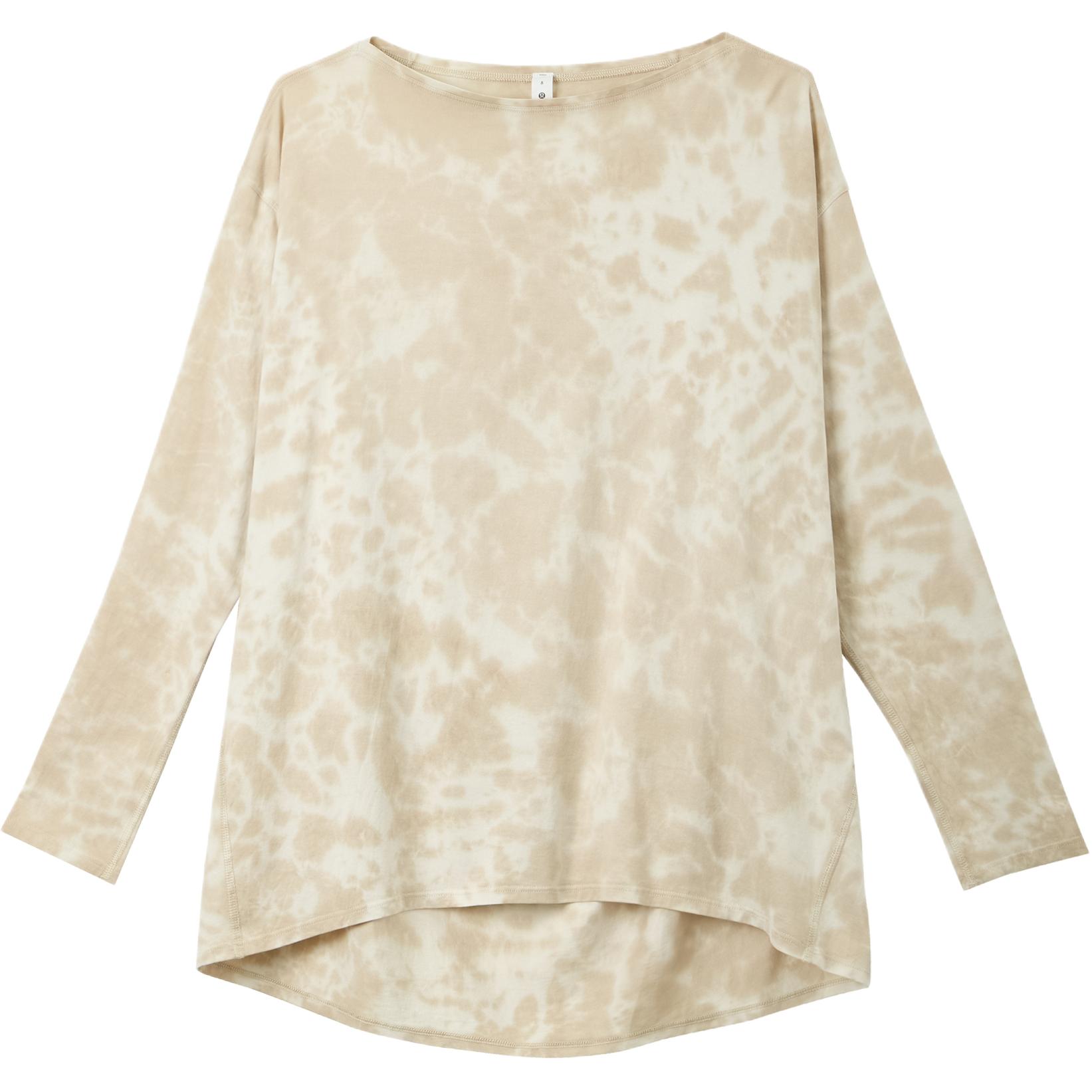 

Lululemon Футболка Women's Marmoleado Tie Dye White Opal Cafe Au Lait/MT5O