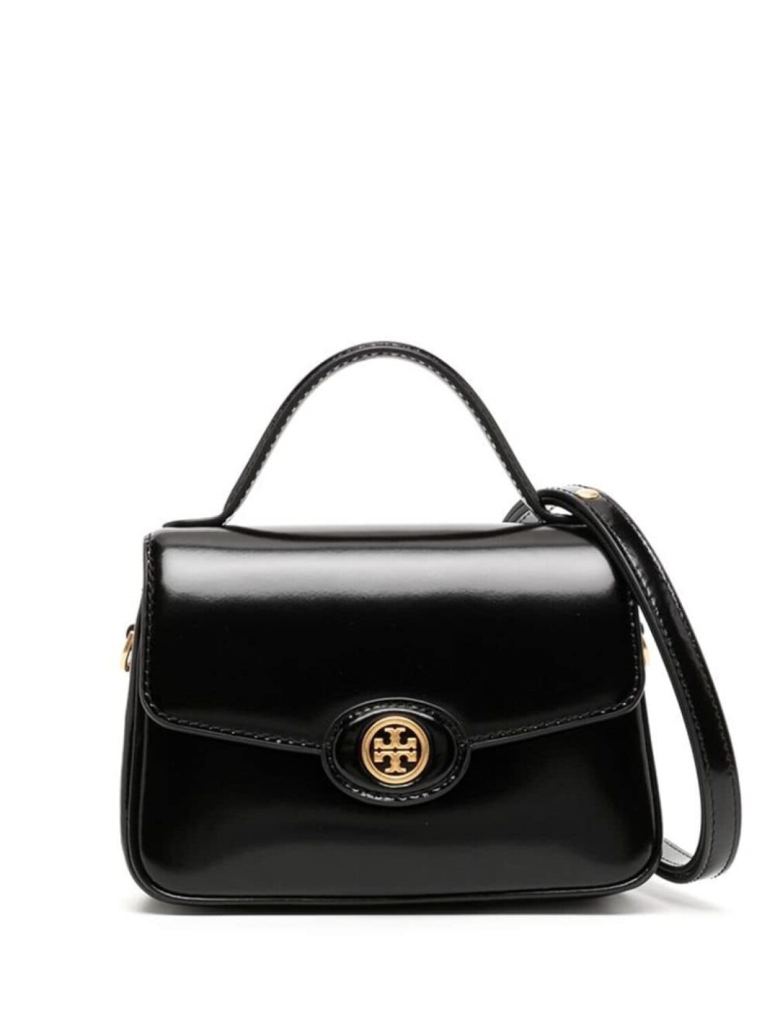 

Tory Burch сумка через плечо Robinson Spazzolato, черный
