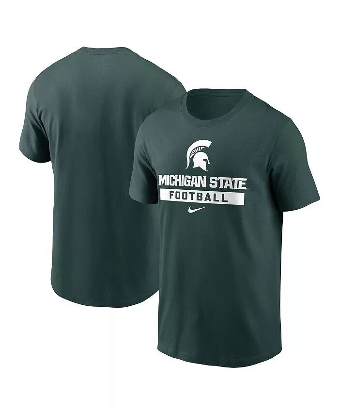 

Мужская зеленая футболка Michigan State Spartans Nike