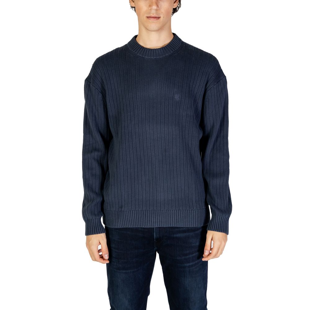 

Синий хлопковый свитер Calvin Klein Jeans