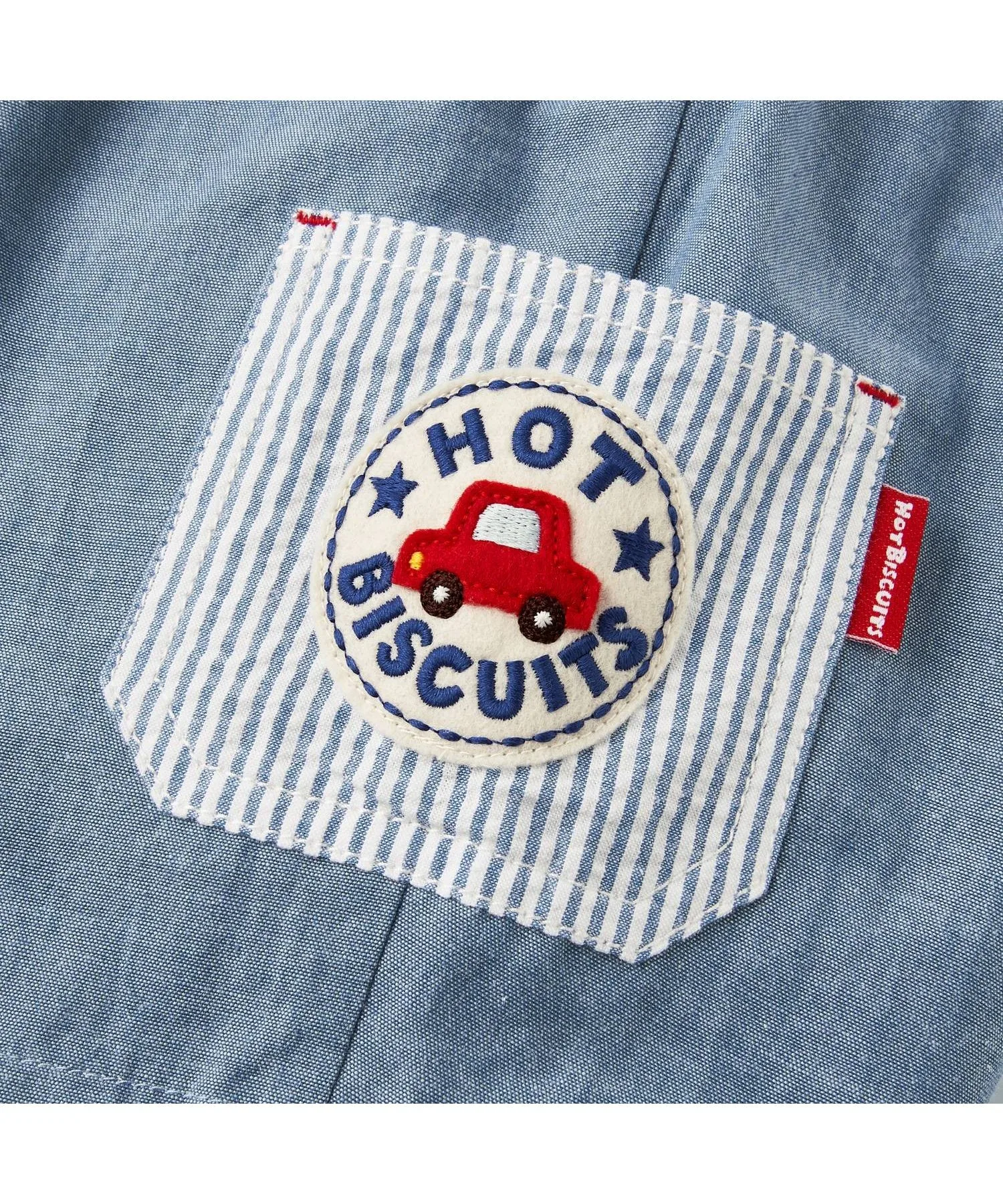Детские шорты из денима HOT BISCUITS 6-bun blue — фото 3