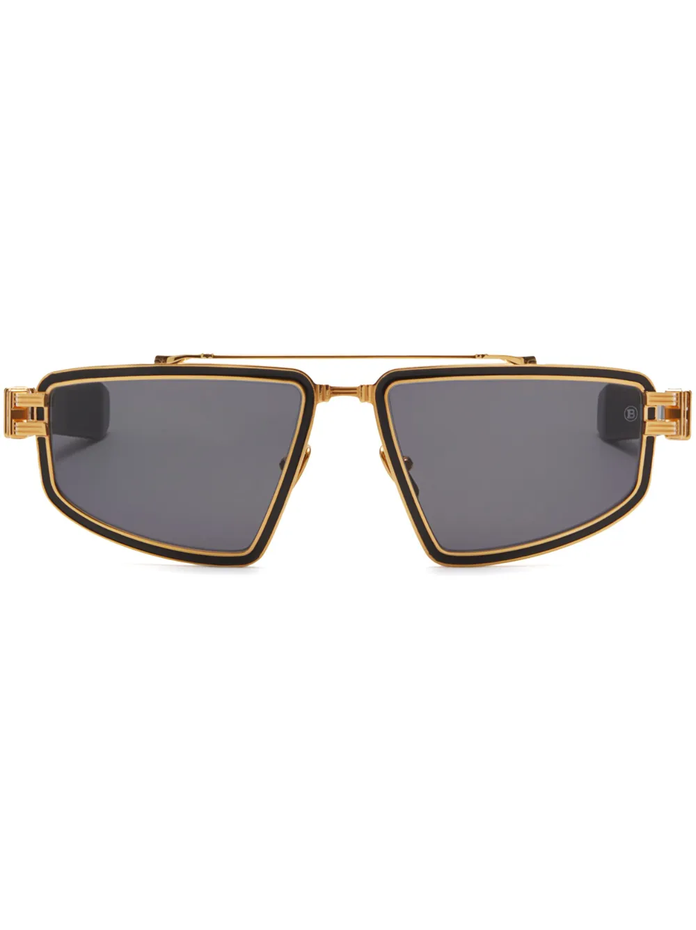 

Солнцезащитные очки-пилоты Titan с затемненными линзами Balmain Eyewear, черный