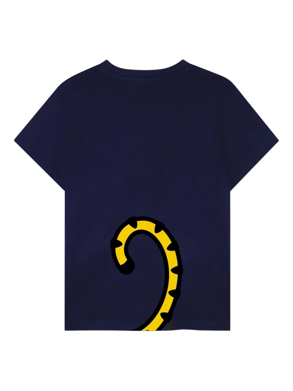 Футболка с изображением тигра Kenzo Kids, синий — фото 2