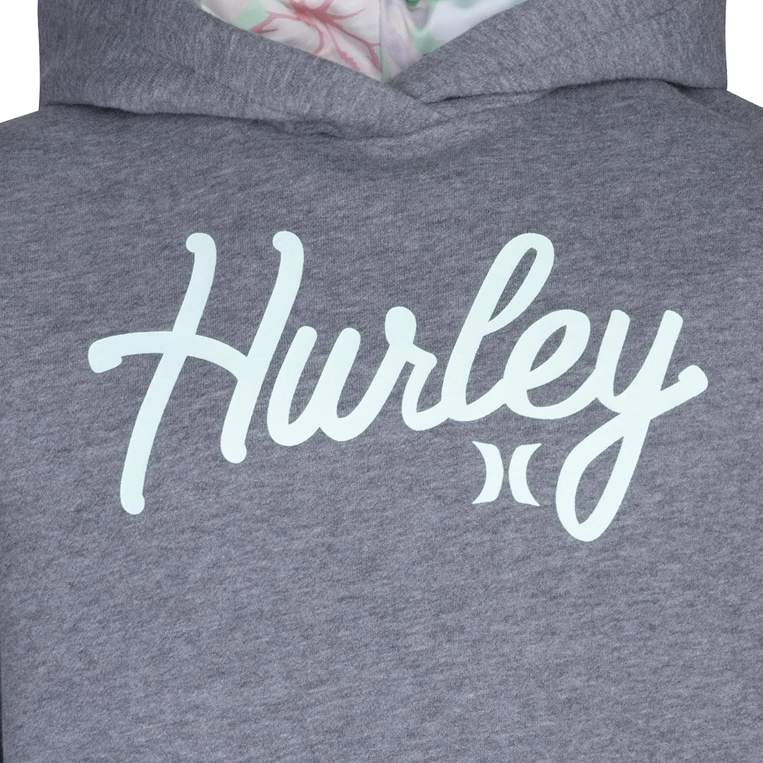 Детская толстовка на молнии Hurley One and Only с повязкой, Carbon Heather — фото 3