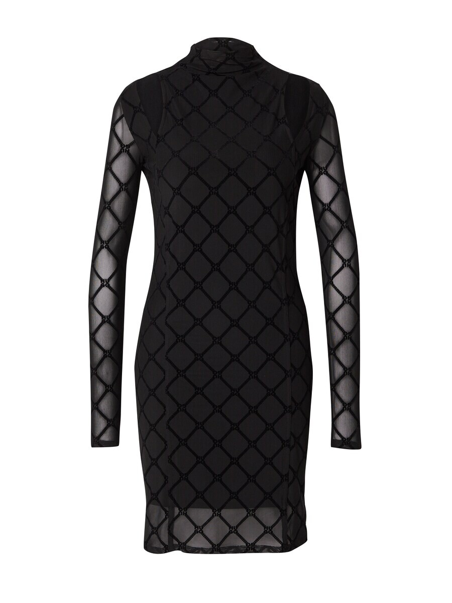 

Мини платье HUGO Dress Nehemir, черный