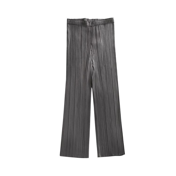 

Брюки Pleats Please Issey Miyake Basics Pants Grey, серый