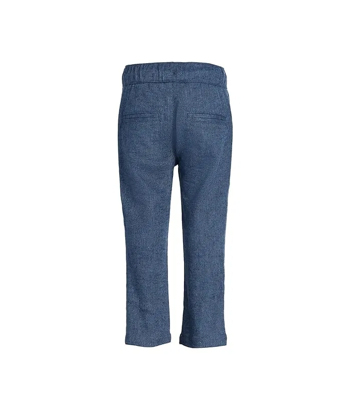 Штаны Resort Pants Appaman Kids, Navy Herringbone — фото 2