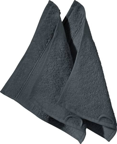 

Мини-полотенца Erwin Müller 2er-Pack 35446, 30x1x30 см цвет schiefer