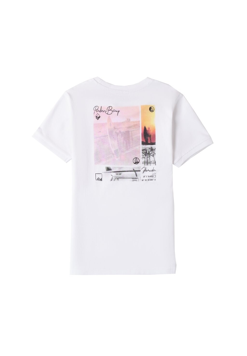 

Футболка с принтом SHORT SLEEVE Sarabanda, белый