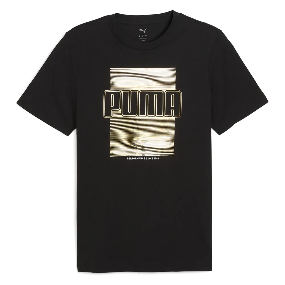 

Футболка с коротким рукавом Puma Graphic Foil, черный