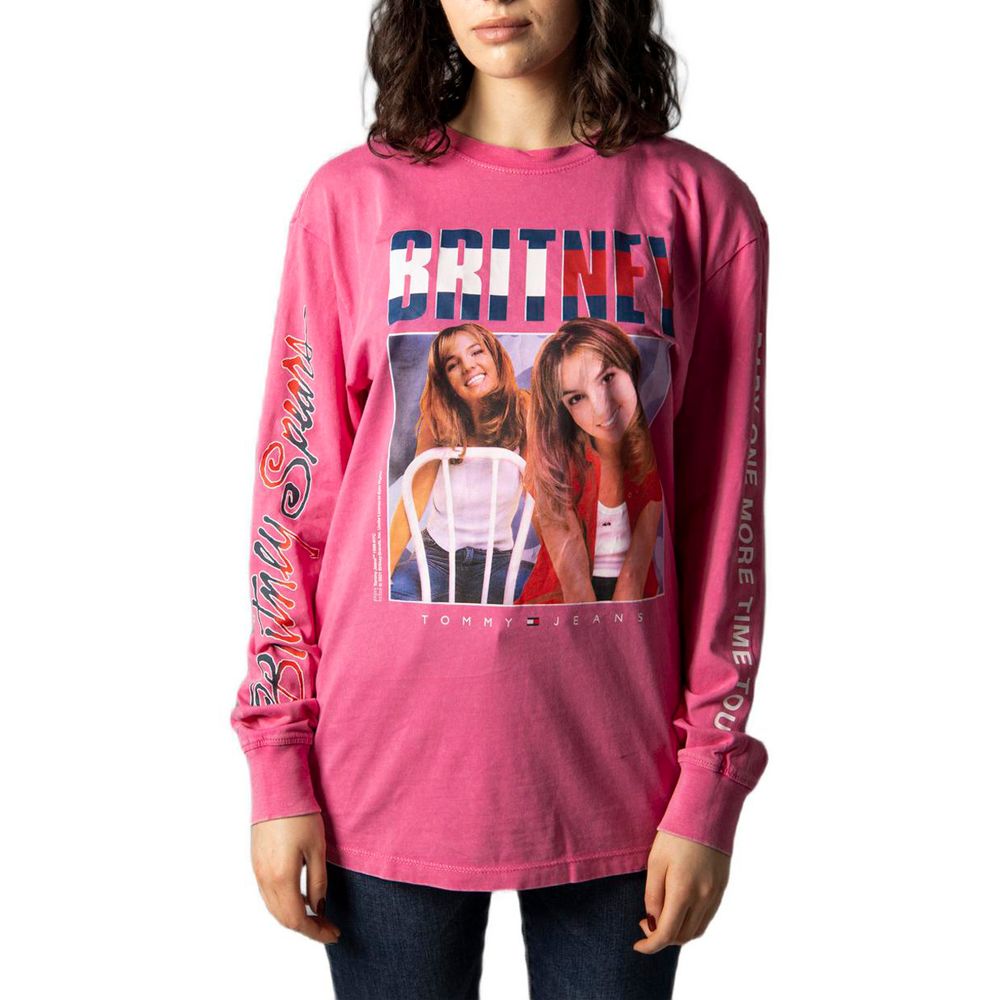 

Разноцветные хлопковые топ и футболка Tommy Jeans