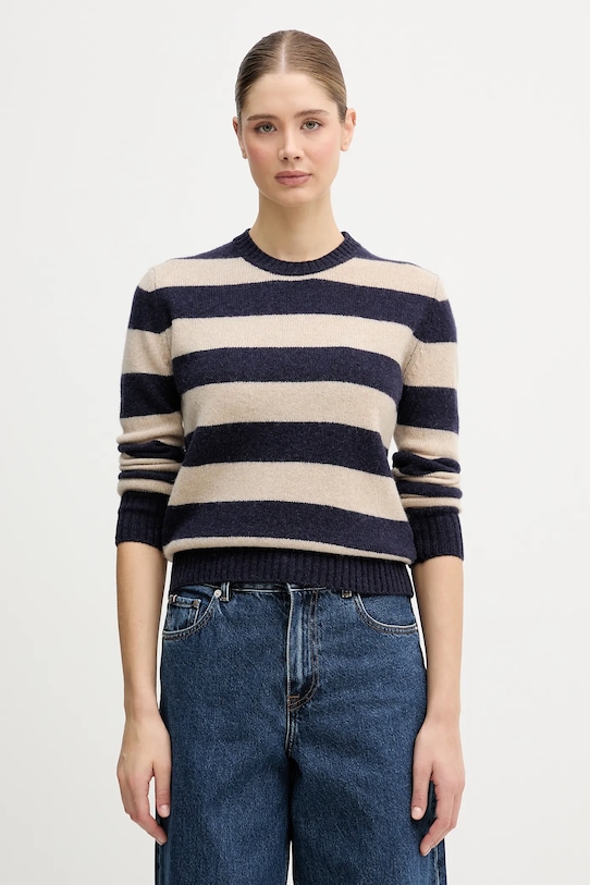 

Шерстяной свитер United Colors of Benetton, бежевый