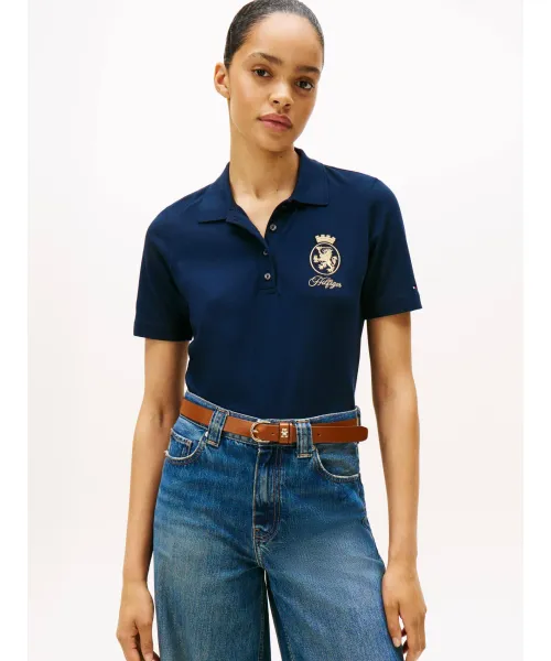 

Футболка поло Regular fit Tommy Hilfiger, синий